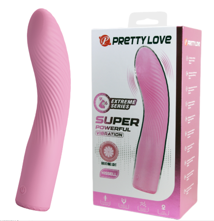 Вибратор розовый Pretty Love Kissell (Extreme Series) 