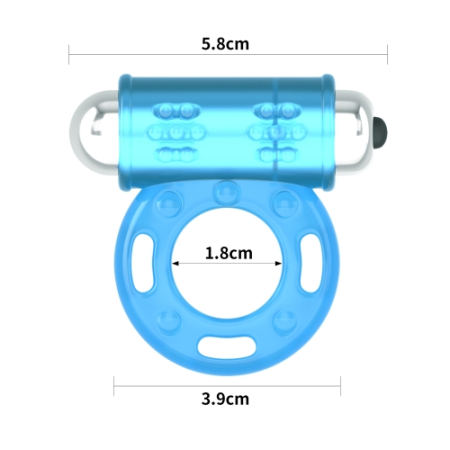 Эрекционное виброкольцо светящееся в темноте Lumino Play Vibrating Penis Ring
