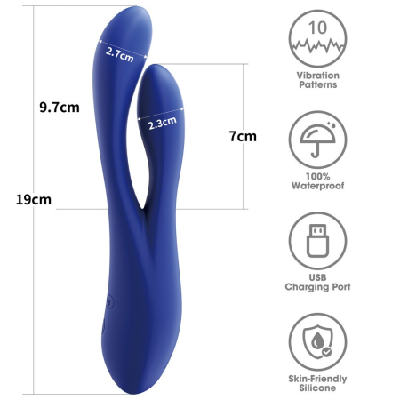 Перезаряжаемый вибратор L'Allure Pulse