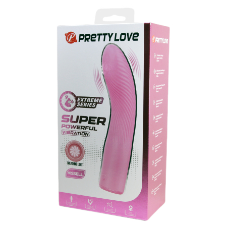 Вибратор розовый Pretty Love Kissell (Extreme Series) 