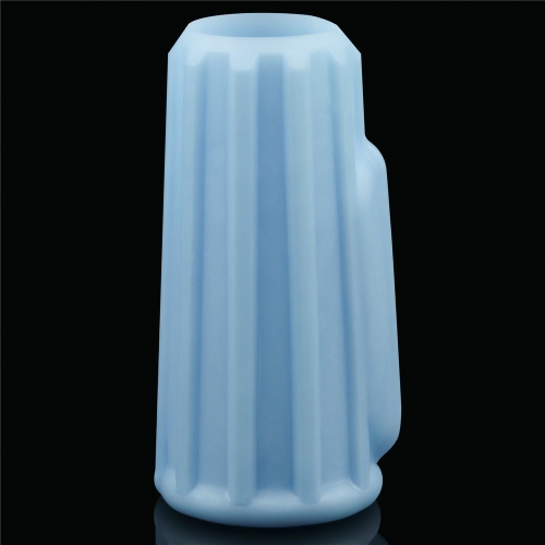 Рельефная вибронасадка на пенис Vibrating Ridge Knights Ring