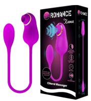 Двусторонний вибратор с ваккумной стимуляцией Pretty Love Kama