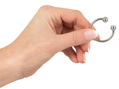 Кольцо для пенниса металлическое серебристое Rebel Glans Ring