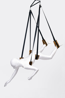 Секс-качели с леопардовым принтом Anonymo