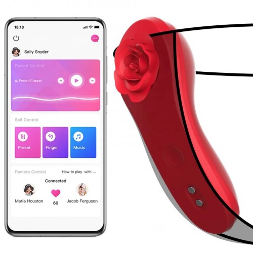 Магнитный смарт-вибратор в трусики Magic Motion Funtown Caleo