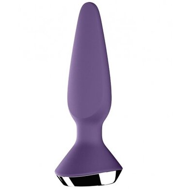 Анальный смарт-вибратор фиолетовый Satisfyer Plug-ilicious 1