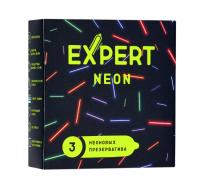 Презервативы светящиеся EXPERT Neon (3 шт)