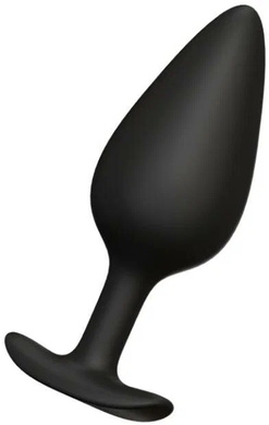 Анальная пробка черная Erozon №04