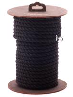 Хлопковая верёвка для бондажа черная 10 м