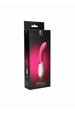 Вибратор розовый для G-точки Apollo