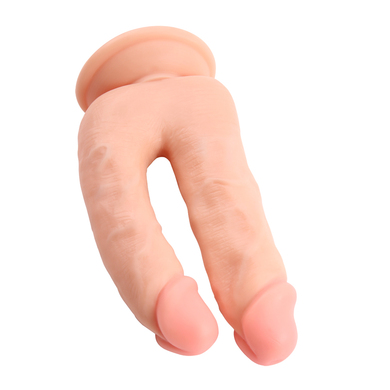 Анально-вагинальный фаллоимитатор на присоске Ballsy Super Cock Bromeo #03