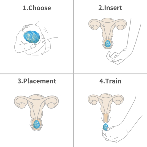 Анально-вагинальные шарики овальные Ocean's 2 шт