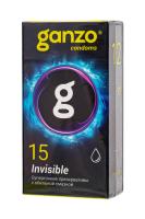 Презервативы супер тонкие Ganzo Invisible (15 шт)
