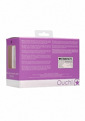 Анальная пробка фиолетовая Regular Diamond Heart Butt Plug