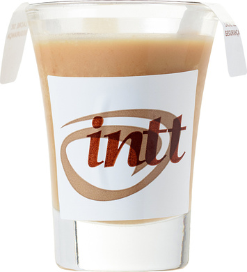 Массажная свеча для поцелуев Intt со вкусом Нутеллы (30 мл)