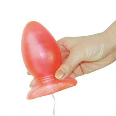 Анальная пробка на присоске с вибрацией Super Butt Plug