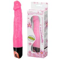 Реалистичный вибратор розового цвета Baile 22 см