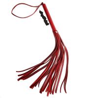 Флоггер с красной ручкой