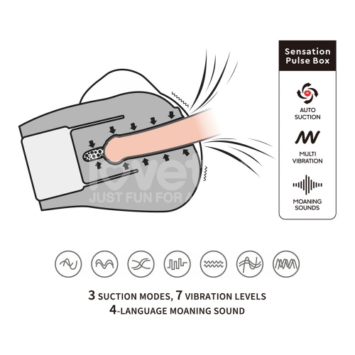 Реалистичный мастурбатор с вибрацией и эффектом вакума Streetgirl's