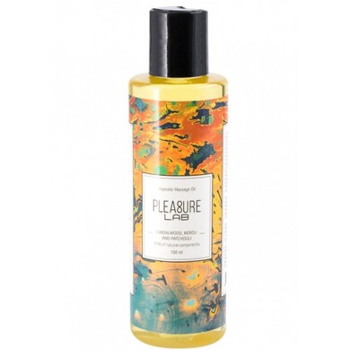 Массажное масло с эфирными маслами-афродизиаками сандала, нероли и пачули Pleasure Lab Hypnotic (100 мл)