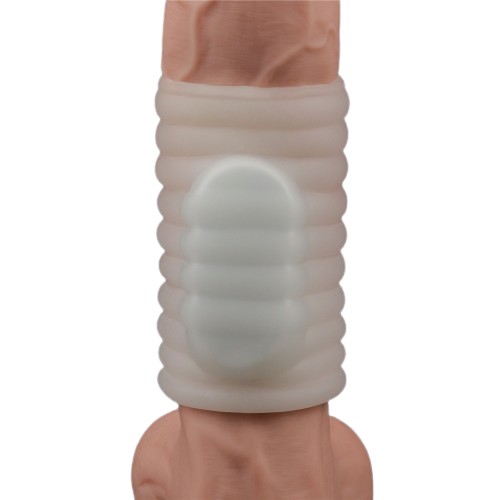 Рельефная вибронасадка на пенис Vibrating Wave Knights Ring