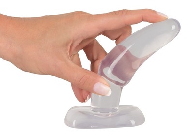 Анальная пробка Crystal Clear Small