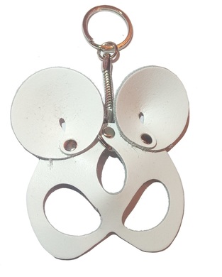 Брелок из экокожи Mouse белый Erotoys, Ero-159w