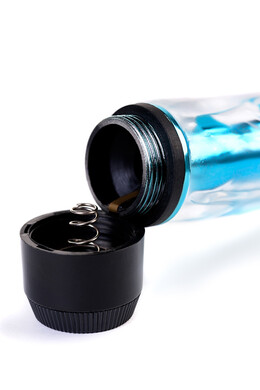 Вибратор Trio Vibe голубой 15,5 см