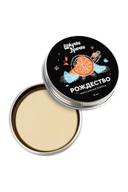 Массажная плитка "Штучки дрючки" "Рождество" (10 мл)