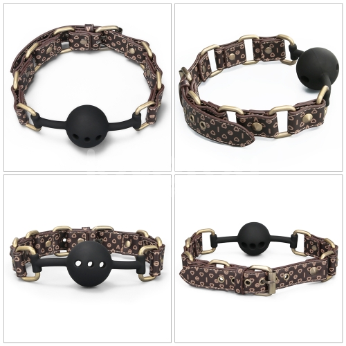 Кляп-шар черный Rebellion Reign