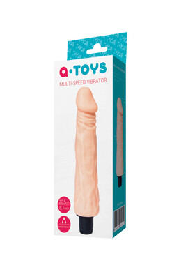 Реалистичный вибратор A-Toys 19,5 см