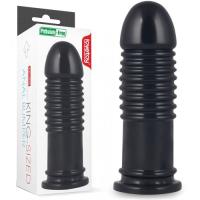 Черный фаллоимитатор King-Sized Anal Bumper 20 см