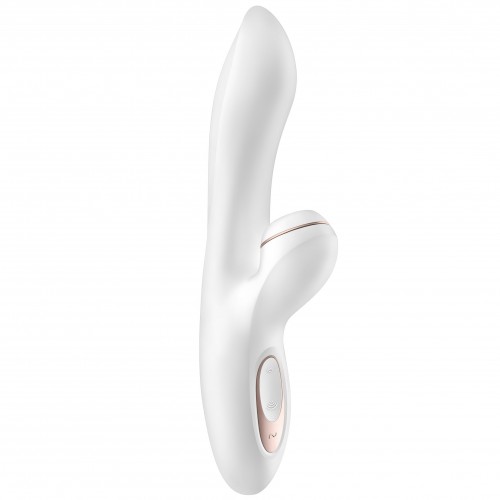Вибратор с вакуумно-волновым стимулятором клитора Pro+ G-Spot Satisfyer