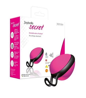 Вагинальный шарик со смещенным центром тяжести JoyDivision Joyballs secret розовый