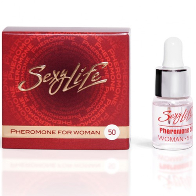 Концентрированные женские духи с феромонами Sexy life 50% (5 мл)