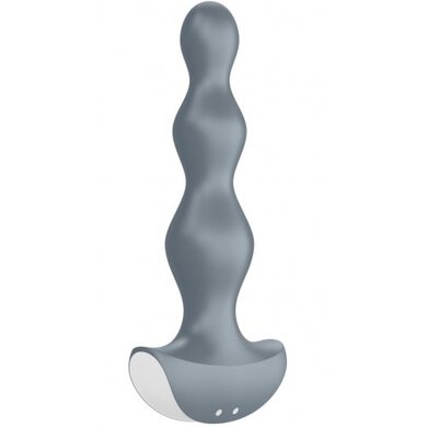 Анальная виброелочка серая Satisfyer Lolli Plug 2