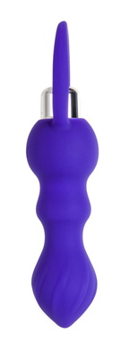 Анальная вибровтулка фиолетовая ToDo Curvy