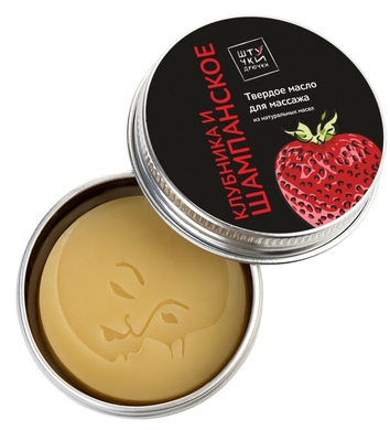 Массажная плитка Штучки-Дрючки "Клубника и Шампанское" (20 г)