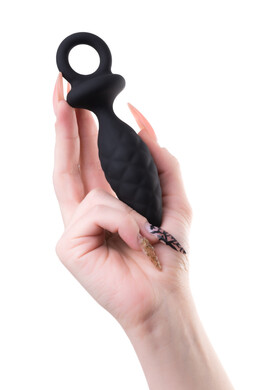 Анальная пробка с кольцом Erotist Strob, размер M