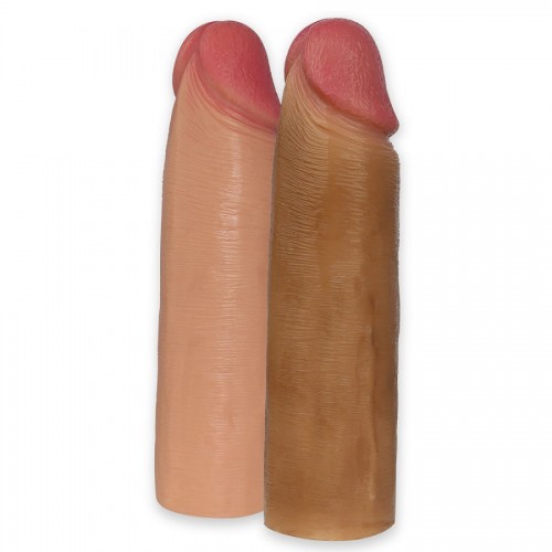 Удлиняющая насадка на пенис Revolutionary Silicone Nature Extender + 4 см