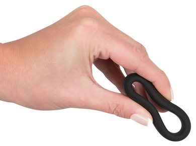 Эрекционное кольцо Black Velvets Cock Ring 3,8 см