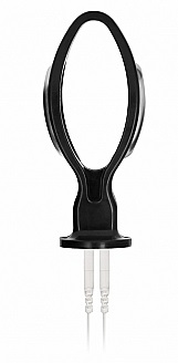 Анальная пробка с электростимуляцией E-Stim Hollow Butt Plug Shots Electroshock