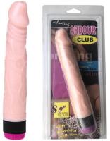 Реалистичный вибратор с загнутой головкой Baile 22 см