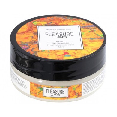 Массажный крем с ароматом манго и мандарина и эфирным маслом-афродизиаком лайма Pleasure Lab Refreshing (50 мл)