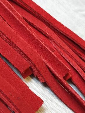 Плетка из натуральной замши Erotoys Fetish line, Ero-114r