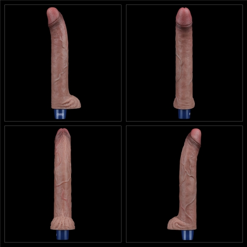 Реалистичный вибратор REAL SOFTEE 27 см