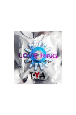 Эрекционное кольцо на пенис голубое