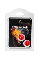 Массажное масло с охлаждающим и разогревающим эффектом Secret Play (2х4 г)