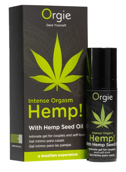 Жидкий вибратор с маслом семян конопли ORGIE Hemp Intense Orgasm 15 мл