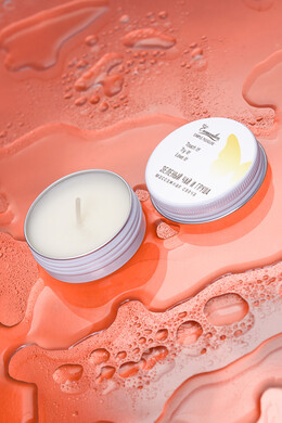 Свеча массажная Eromantica "Зелёный чай и груша" (30 мл)